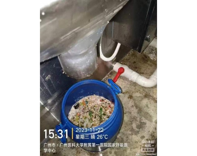 廣州醫科大學附屬第一醫院食堂餐廳油污水處理設備安裝